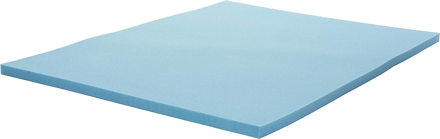 Memory Foam Mattress Topper, Gel Infused Mattress Topper, CertiPUR-US Certified - primefoaminnovation 