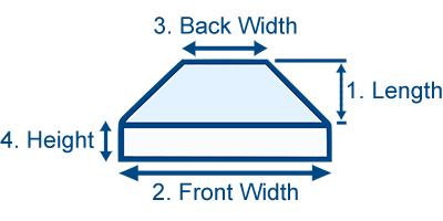 Trapezoid Foam - primefoaminnovation 